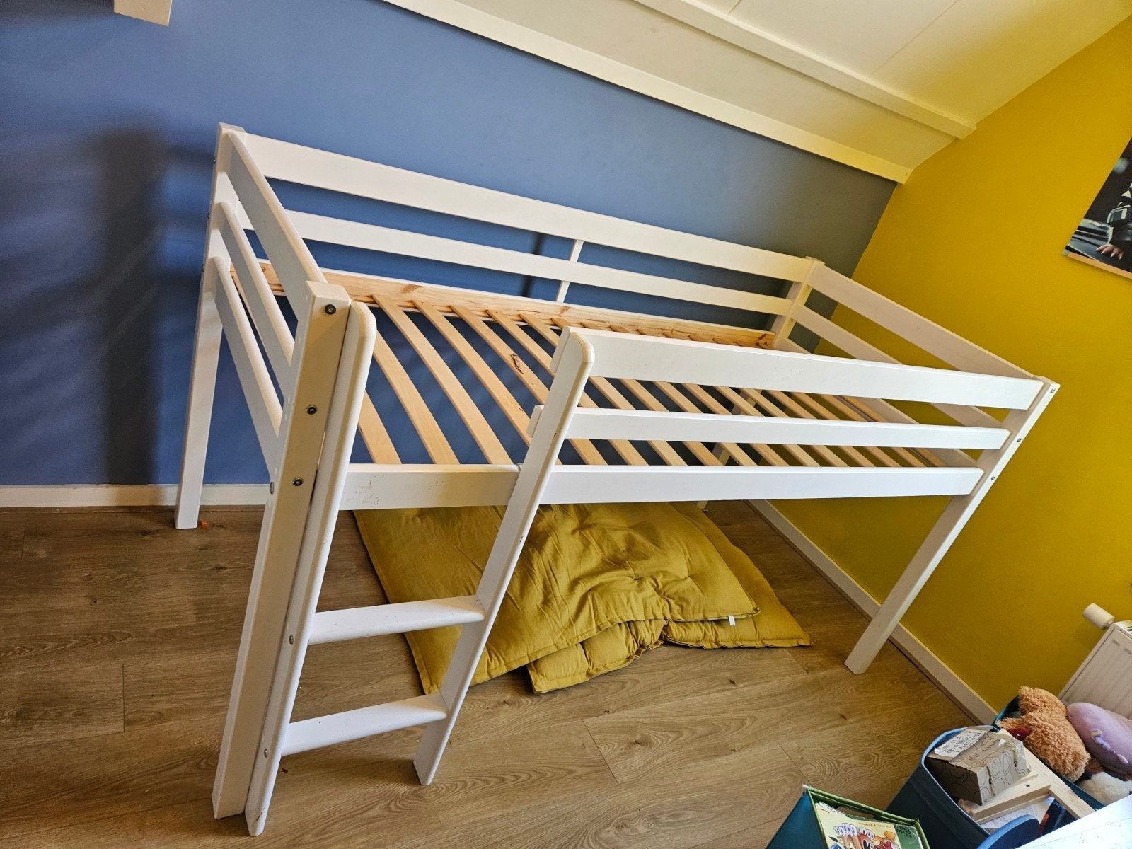 Halfhoogslaper bed, Ophalen, Gebruikt, Halfhoogslaper