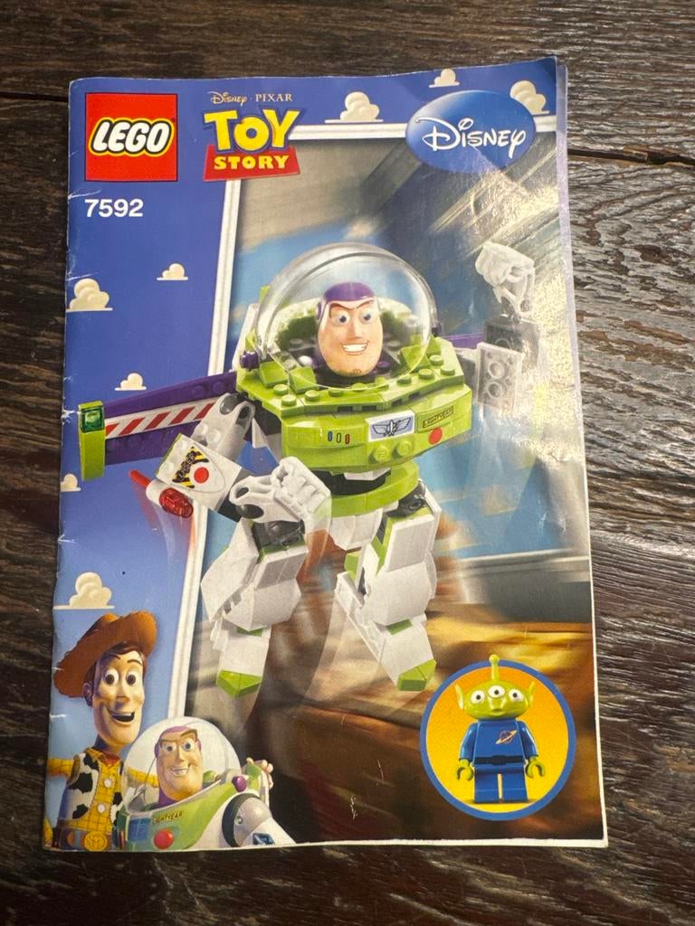Lego Toy Story 7592 Construct-a-Buzz met instructieboekje, Kinderen en Baby's, Speelgoed | Duplo en Lego, Gebruikt, Lego, Complete set