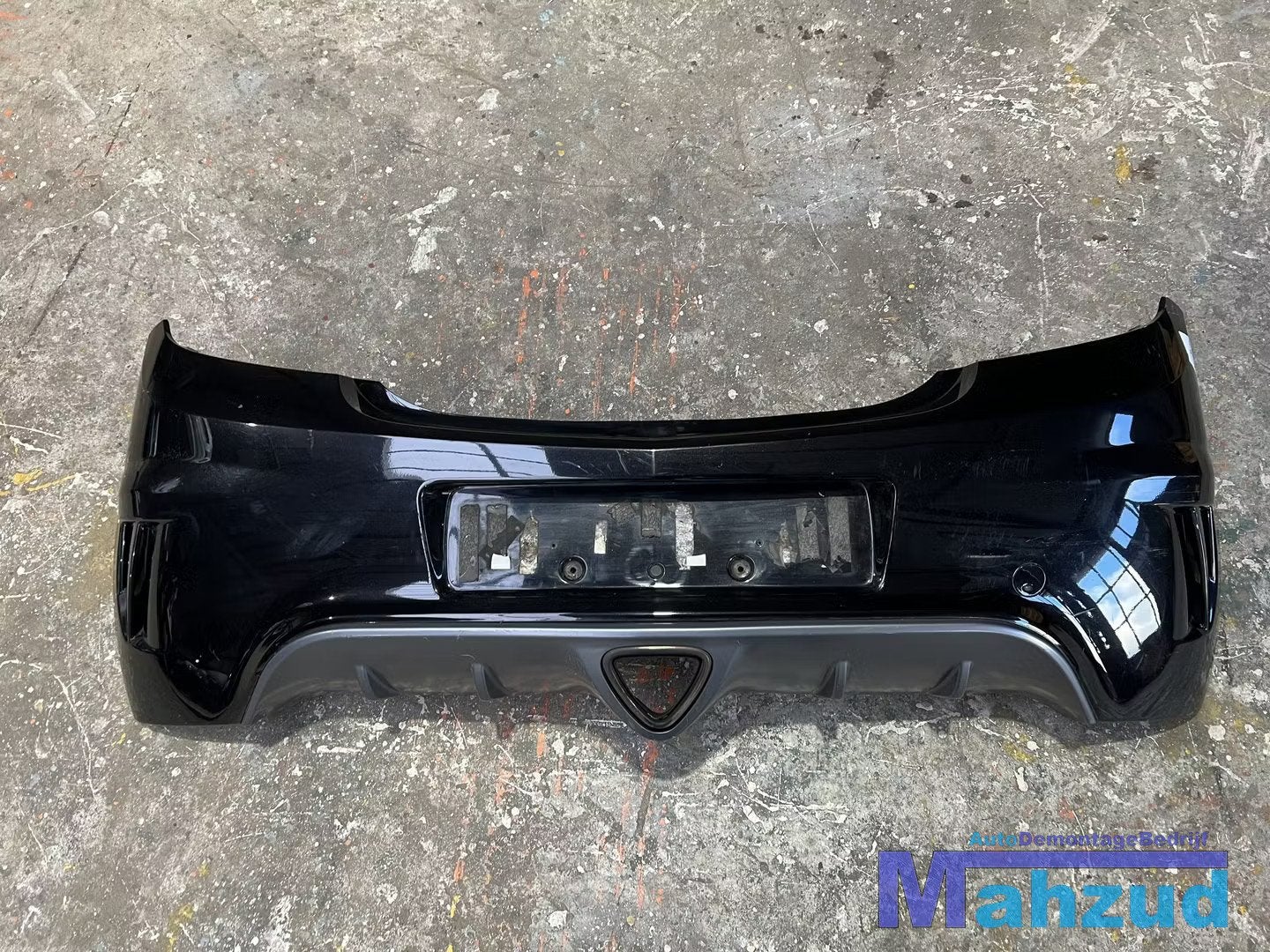 OPEL CORSA D OPC Zwart achterbumper 2006-2014, Gebruikt, Opel Automobile GmbH, Ophalen of Verzenden, Kontakt@opel-infoservice.de