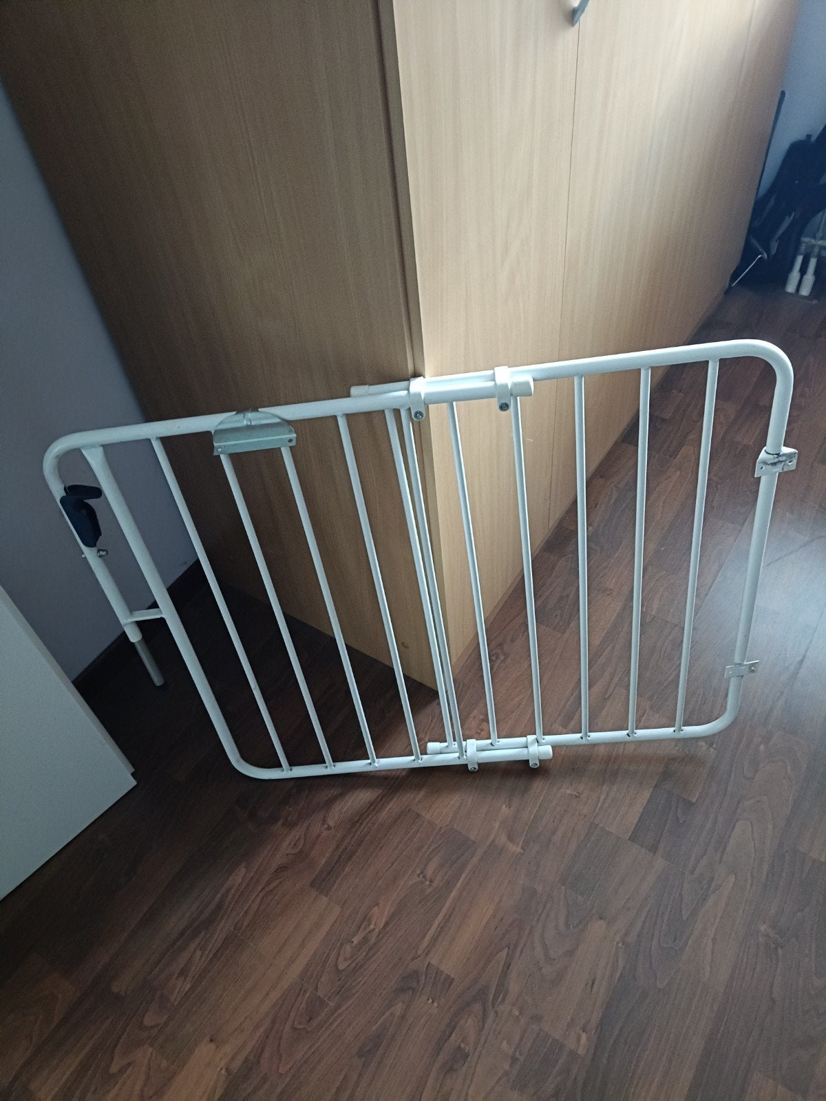 trapkekje wit, Kinderen en Baby's, Ophalen, 100 tot 115 cm, Zo goed als nieuw, Klemhekje