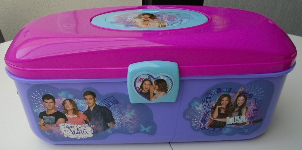 DISNEY VIOLETTE BEAUTYCASE OPBERG BOX NIEUW, -, -, Nieuw, Ophalen of Verzenden