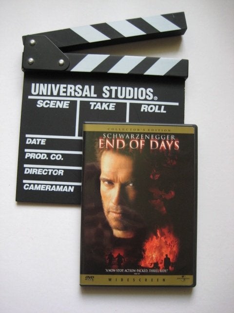 End of Days DVD, Vanaf 16 jaar, Ophalen of Verzenden, Zo goed als nieuw