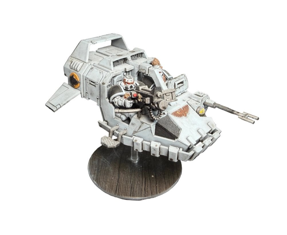 Warhammer 40K Space Marine Space Wolves Landspeeder, ., Warhammer, Ophalen of Verzenden, Zo goed als nieuw
