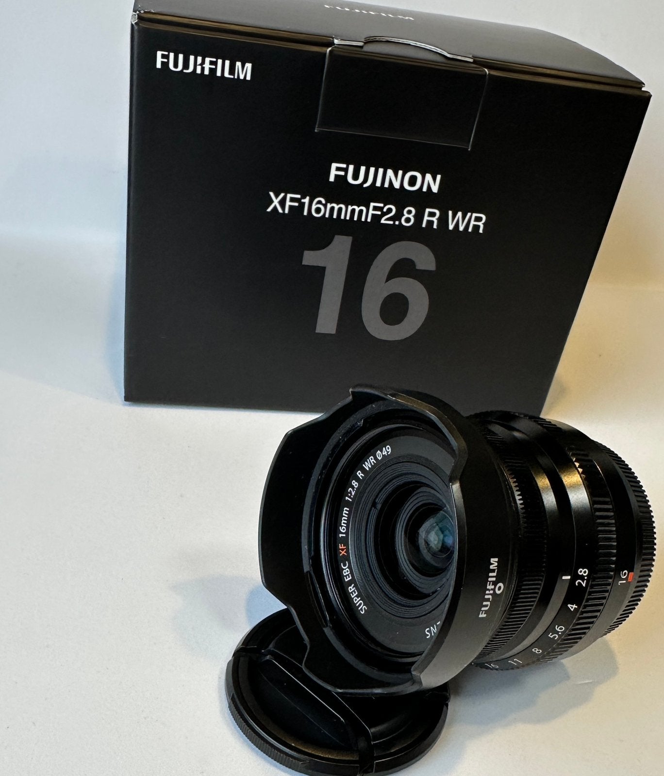 Fujifilm XF 16mm f/2.8 WR (inruil mogelijk), Ophalen of Verzenden, Zo goed als nieuw, Groothoeklens