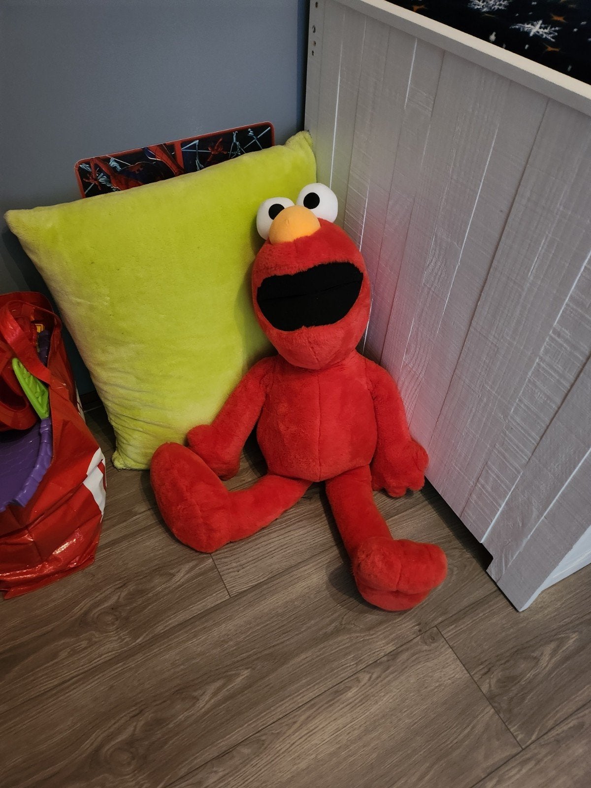 Grote Elmo knuffel van Sesamstraat, Overige merken, Overige karakters, Overige typen, Nieuw