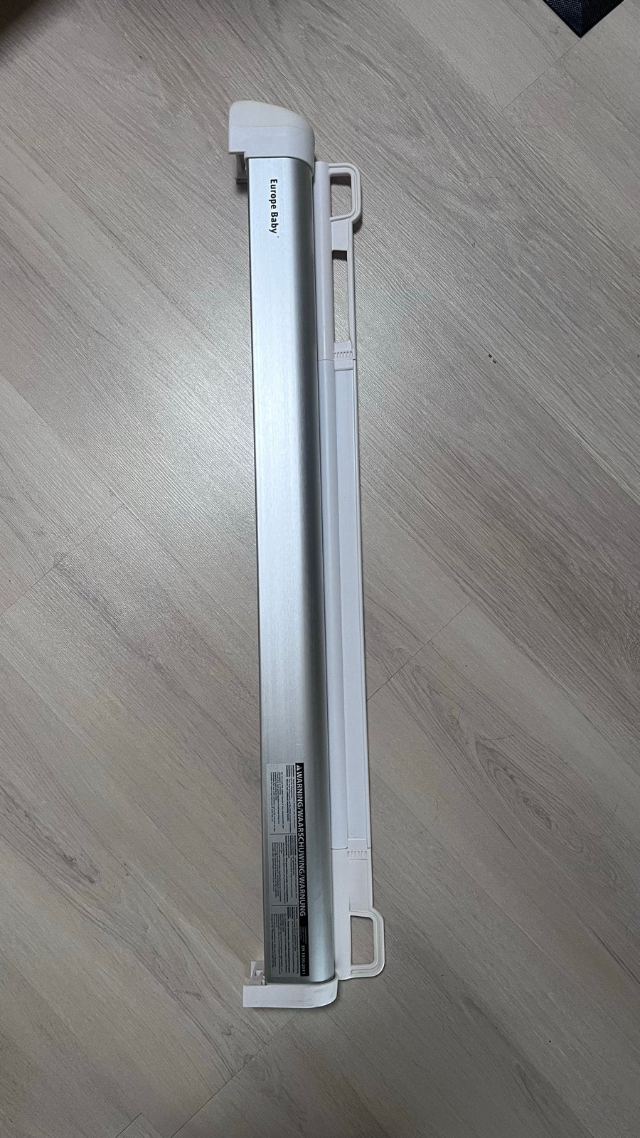 Uitschuifbaar traphekje Europe Baby (0-105 cm), Kinderen en Baby's, Traphekjes, Ophalen, Gebruikt, Metaal of IJzer, 100 tot 115 cm