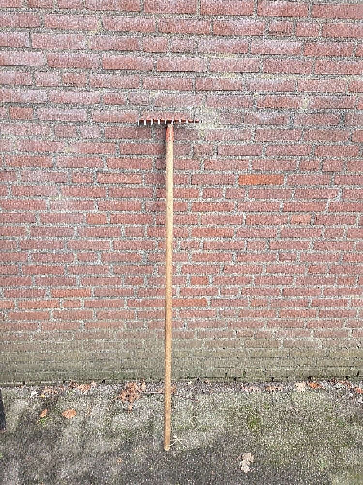 tuin hark rood vintage, Ophalen of Verzenden, 'T Olde Gre-j, Info@toldegrej.nl, Endepoelstraat 20f Didam