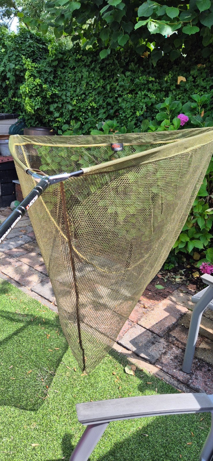 schepnet met 1.8mtr steel, Watersport en Boten, Hengelsport | Karpervissen, Ophalen, Gebruikt, Net of Fuik