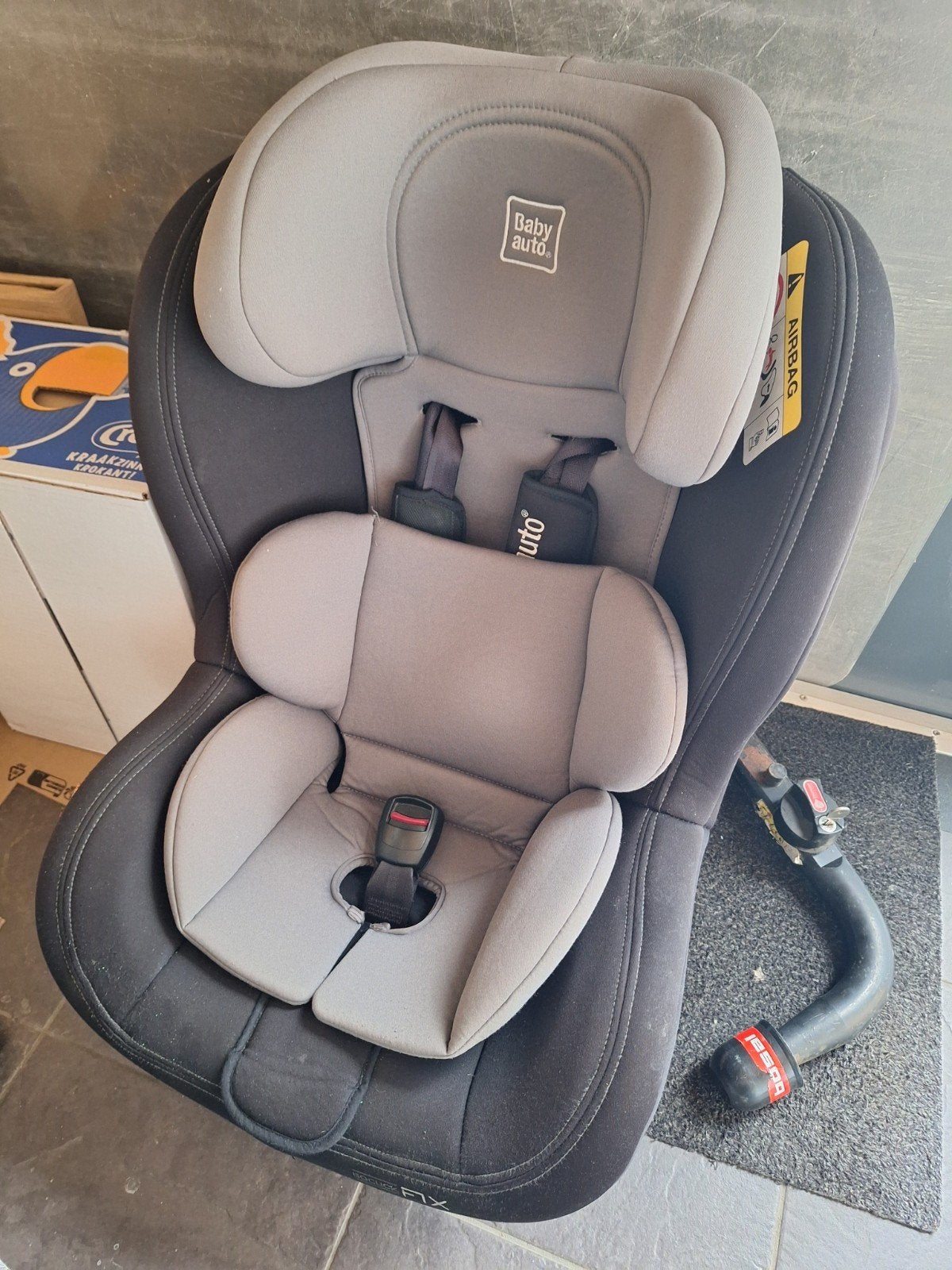 Babyauto Biro Fix autostoel 0-25 kg met Isofix, Gebruikt, Zijbescherming, Isofix, Ophalen