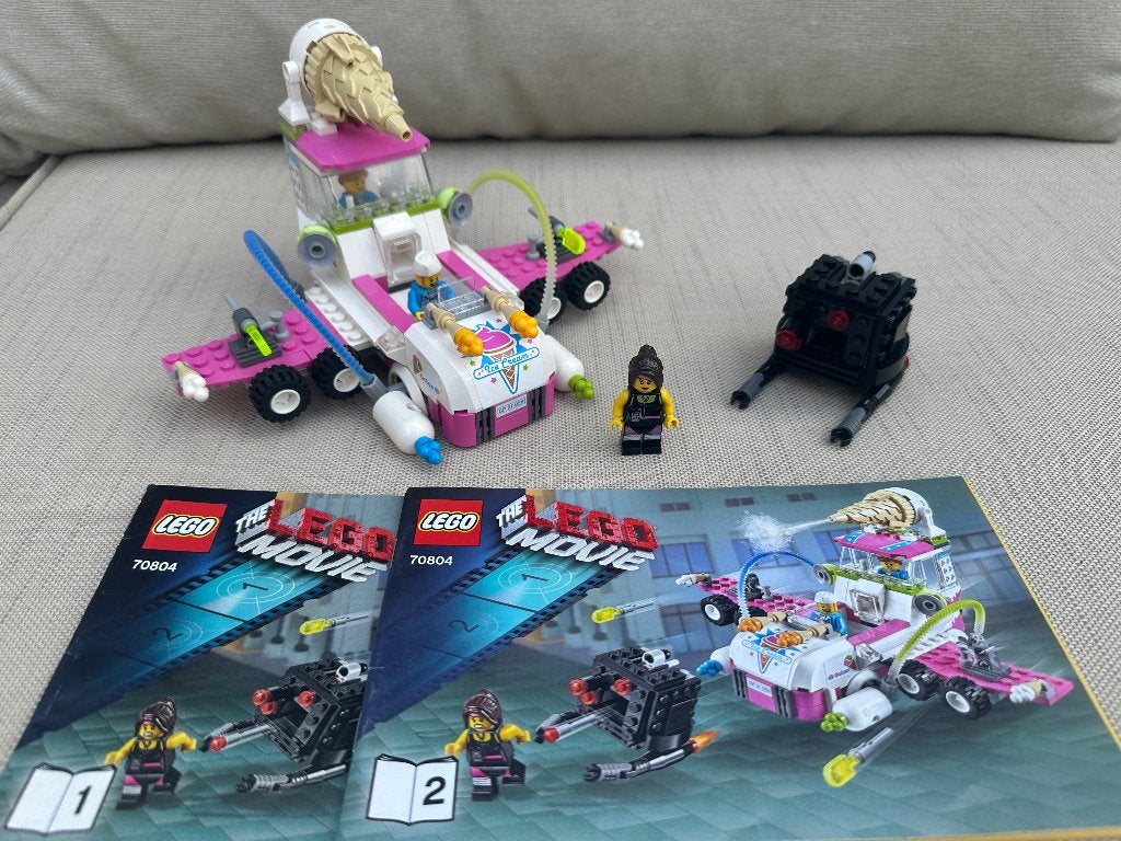 Lego The Movie 70804 - Ice Cream Machine, Compleet, Gebruikt, Overige thema's, Lego