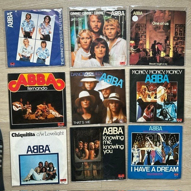 Abba Singles, Gebruikt, 7 inch, Pop, Overige typen