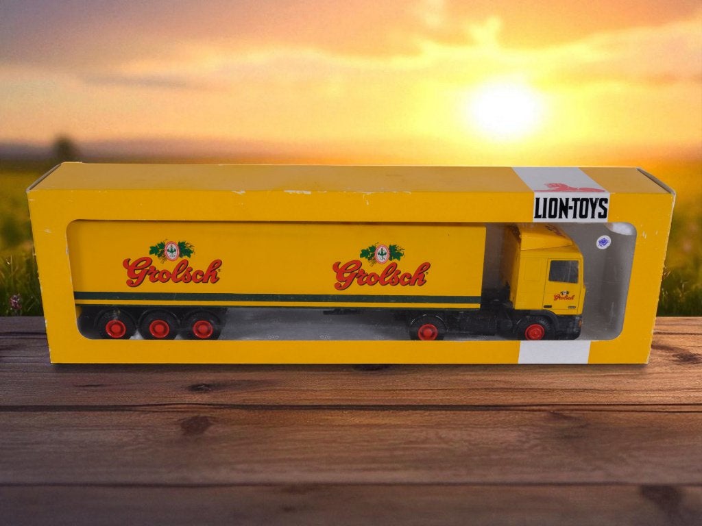 Grolsch Lion-Toys vrachtauto 1, Verzamelen, Biermerken, Ophalen of Verzenden, Overige typen, Grolsch
