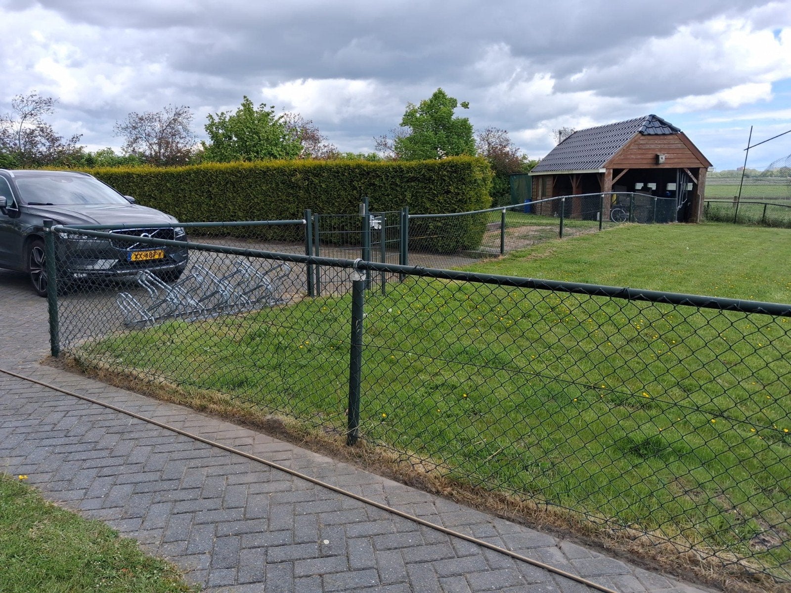 Hekwerk afrastering, Tuin en Terras, Ophalen of Verzenden, IJzer