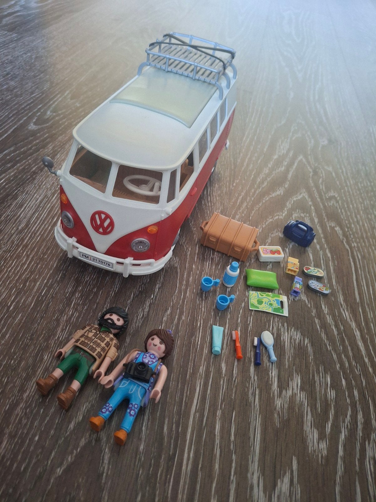Playmobil Volkswagen T1 Bus 70176, Gebruikt, Complete set, Voertuig, Special plus