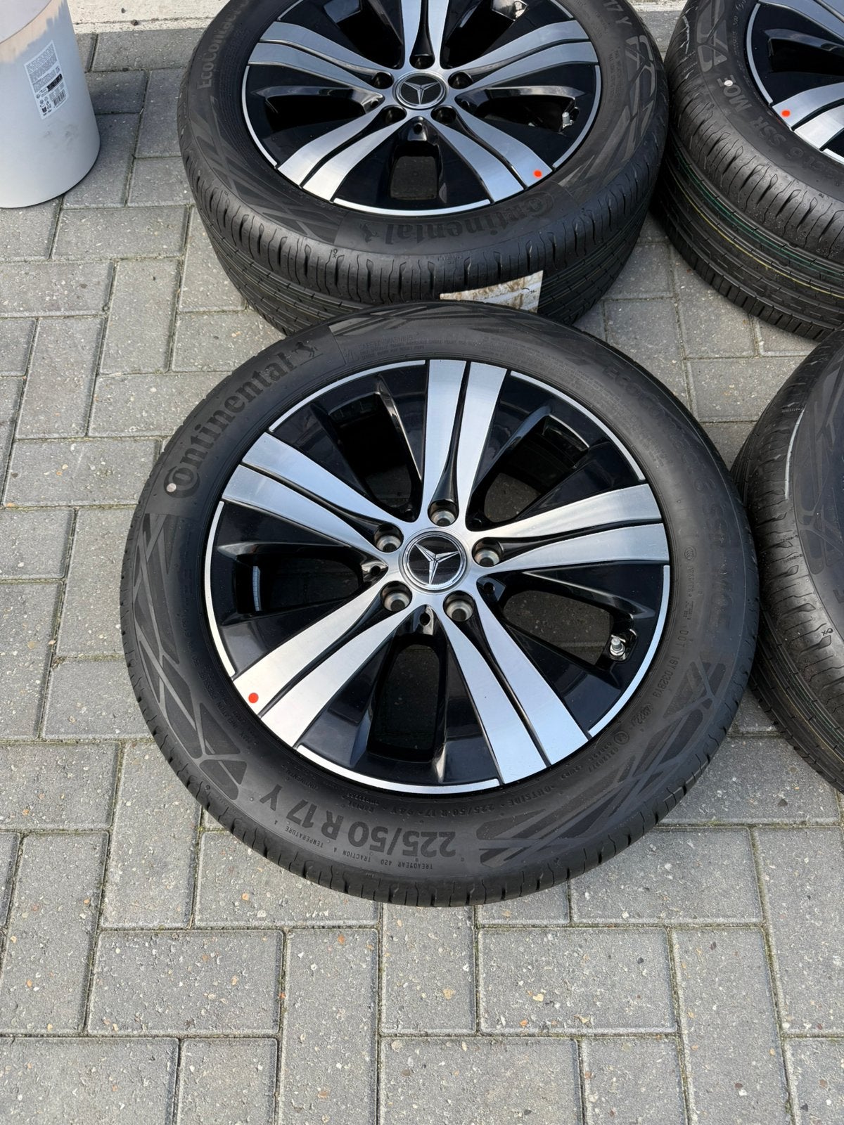 Originele velgen zomerbanden Mercedes C Klasse W206 17 inch, Verzenden, Banden en Velgen, Nieuw, 17 inch