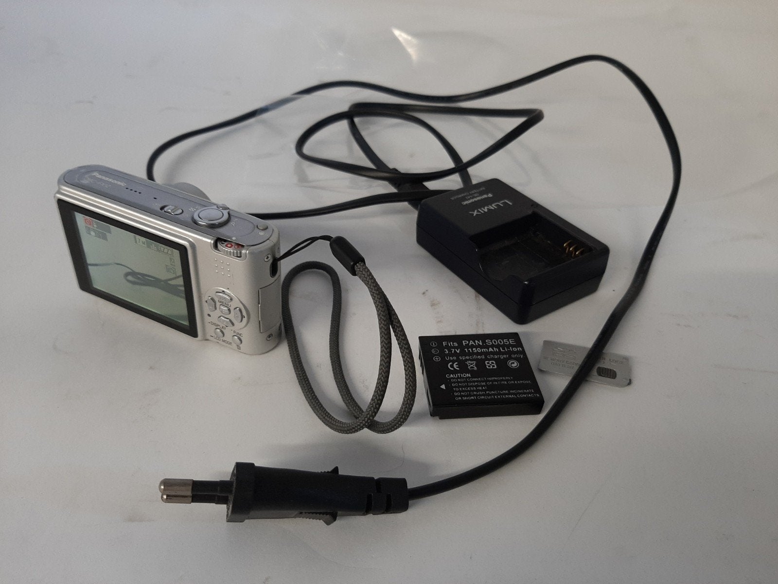 Panasonic dmc-fx12, Ophalen, Gebruikt, Panasonic, Accu