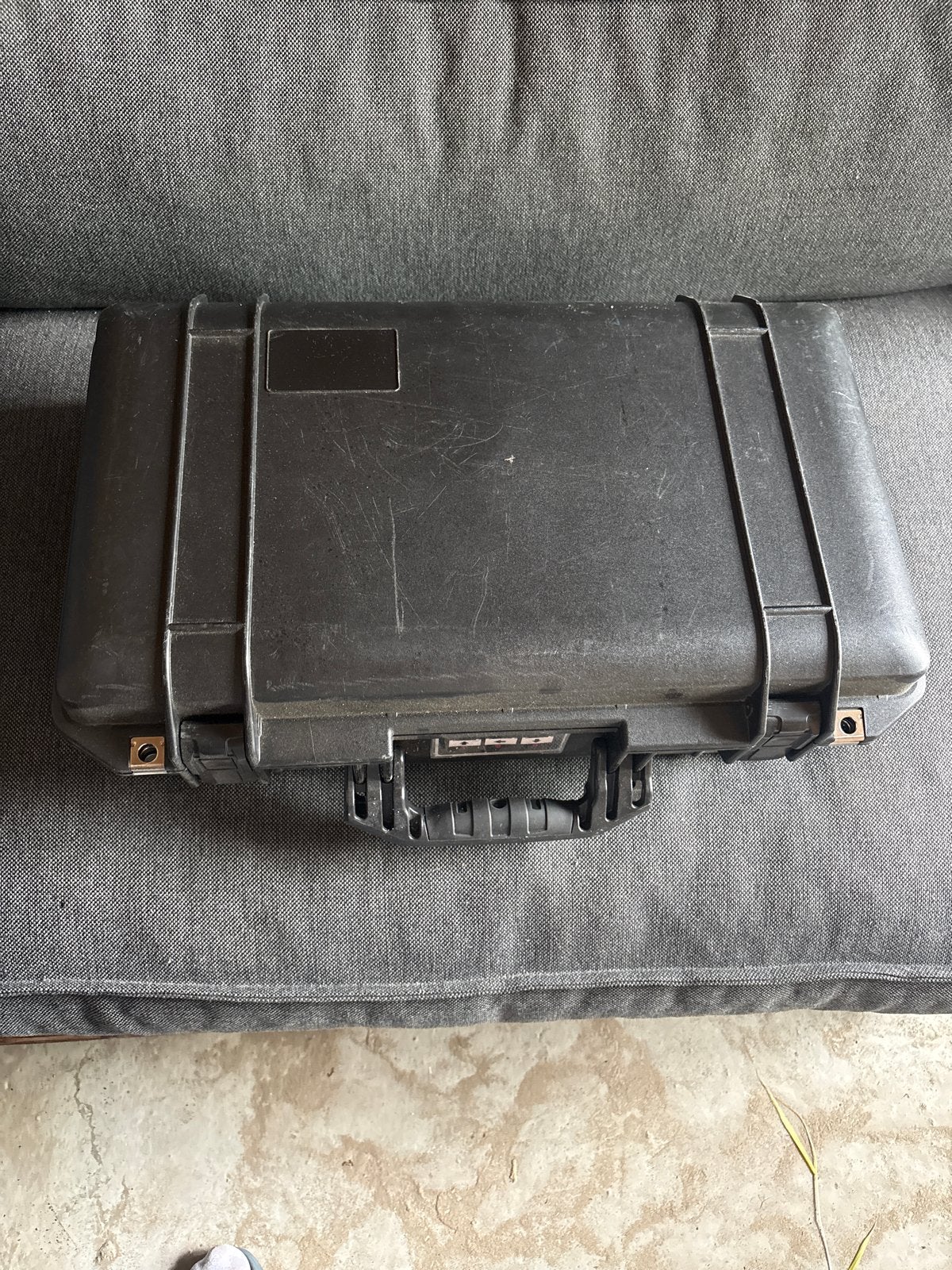 Pelican case 1525 koffer, Ophalen, Hard kunststof