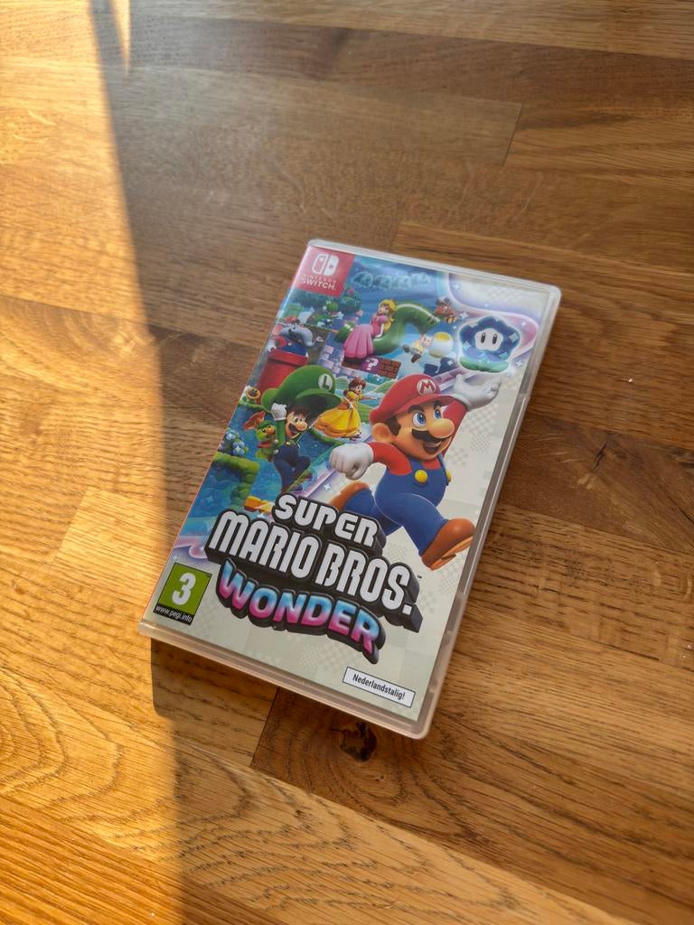 Nintendo Switch Super Mario Bros. Wonder, Eén computer, Ophalen of Verzenden, Zo goed als nieuw, Platform