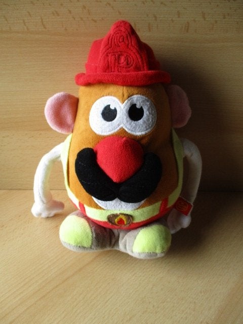 Mr. Potato Head pluche  26cm  Hasbro, Ophalen of Verzenden, Zo goed als nieuw, Overige typen