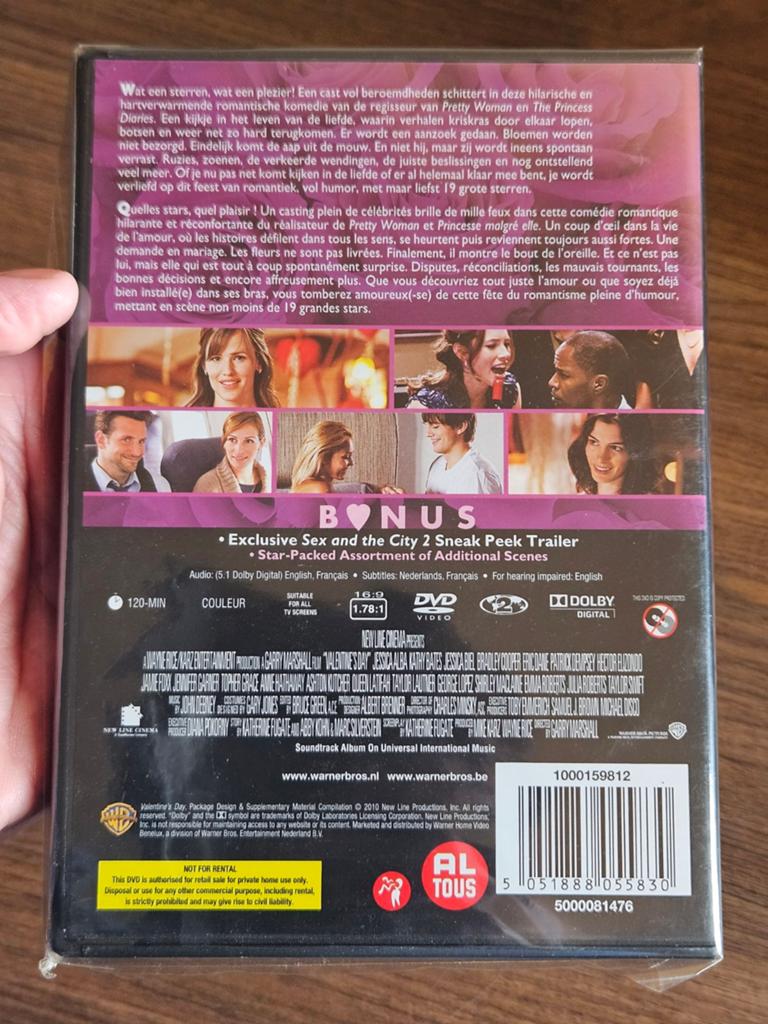 DVD Make every day Valentine's Day NIEUW gesealed, Alle leeftijden, Ophalen of Verzenden, Nieuw in verpakking