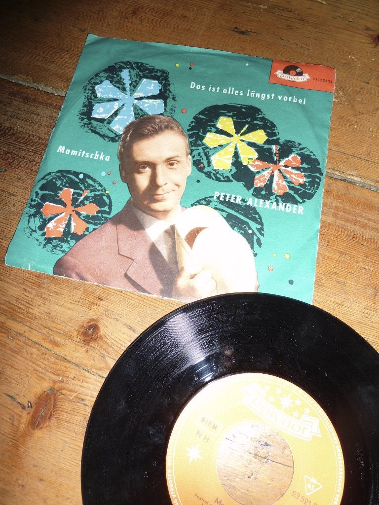 PETER ALEXANDER das ist alles langst vorbei 1958, Ophalen of Verzenden, Gebruikt, Pop, EP