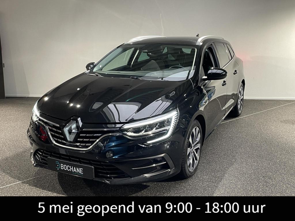 Renault Mégane Estate 1.3 TCe 140 Techno | Automaat | Trekh, Stof, Gebruikt, Met garantie (alle), Zwart