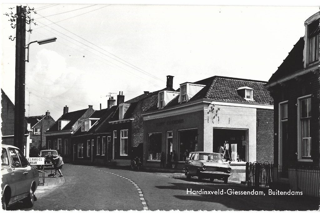 Hardinxveld-Giessendam, Buitendams, Verzenden, 1960 tot 1980, Gelopen, Zuid-Holland