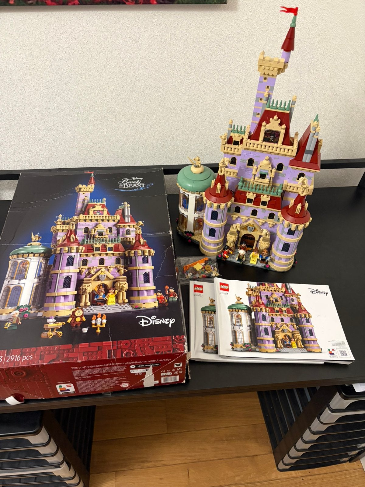 Lego 43263 Beauty and the Beast, Ophalen of Verzenden, Zo goed als nieuw