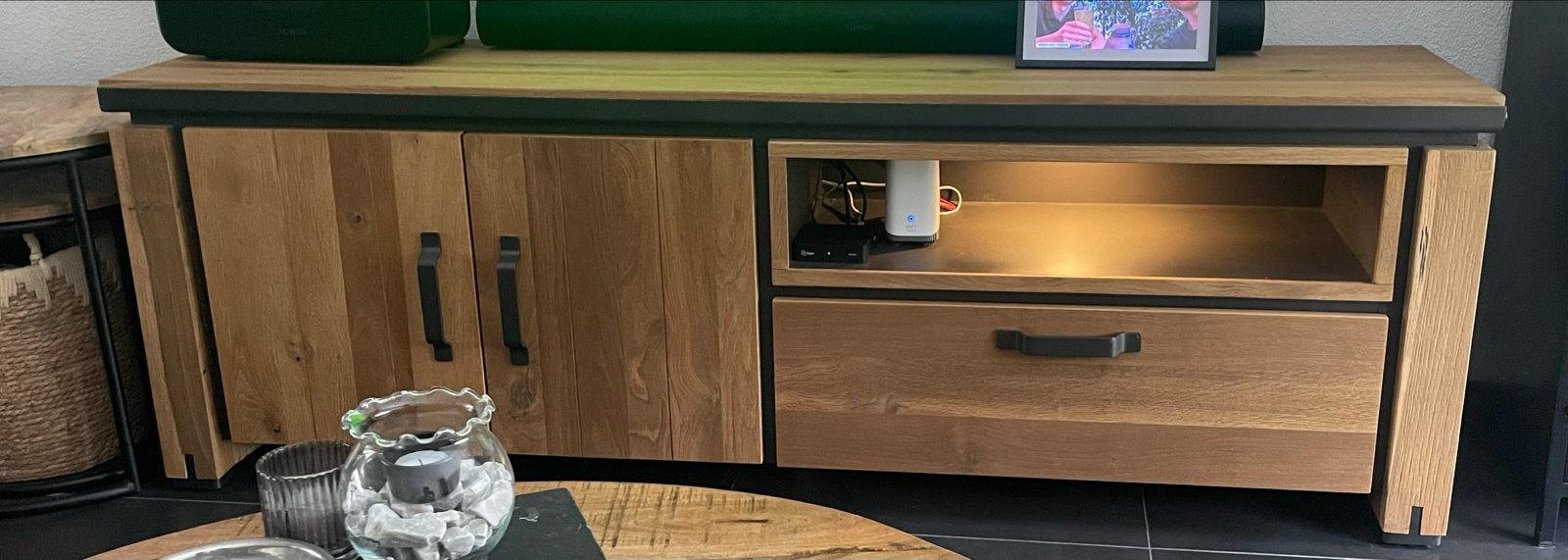 Farmland TV meubel en dressoir - Zo goed als nieuw, Huis en Inrichting, Ophalen, Zo goed als nieuw, 200 cm of meer, Minder dan 100 cm