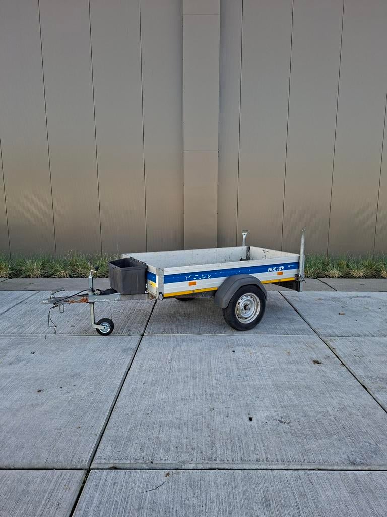 Saris ongeremde 750kg aanhangwagen- aluminium borden, Ophalen, Gebruikt