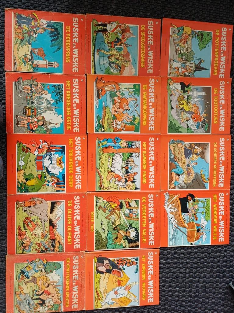 Verschillende nummers Suske en Wiske, Meerdere comics, Ophalen of Verzenden, Gelezen, Europa