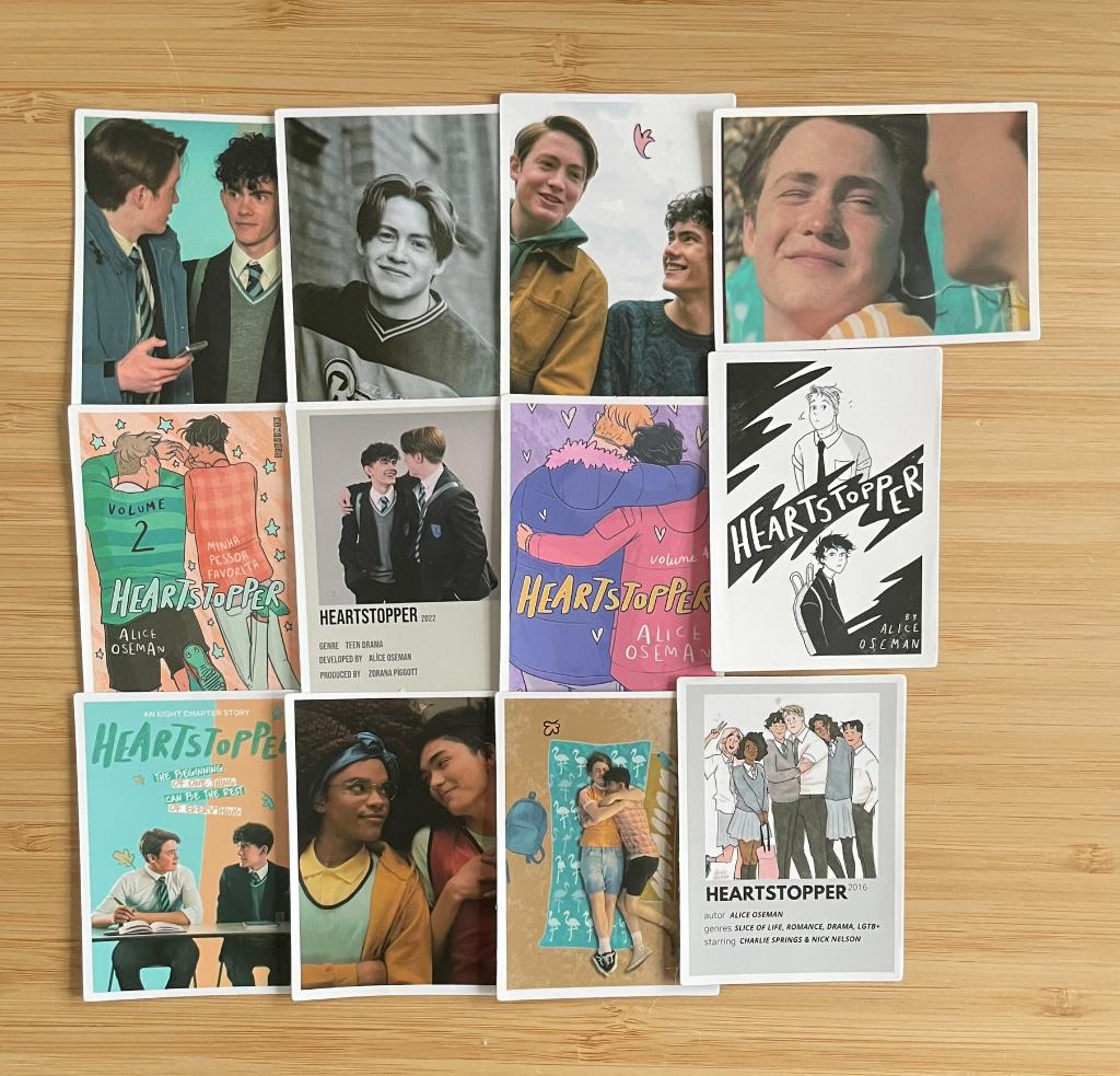 Heartstopper serie, netflix stickers, Verzenden, Nieuw, Meerdere stickers