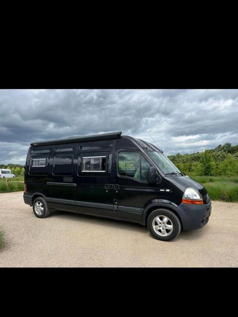 Renault Master camper NIEUWE MOTOR & APK!, Koelkast, Tot en met 2, Diesel, Particulier