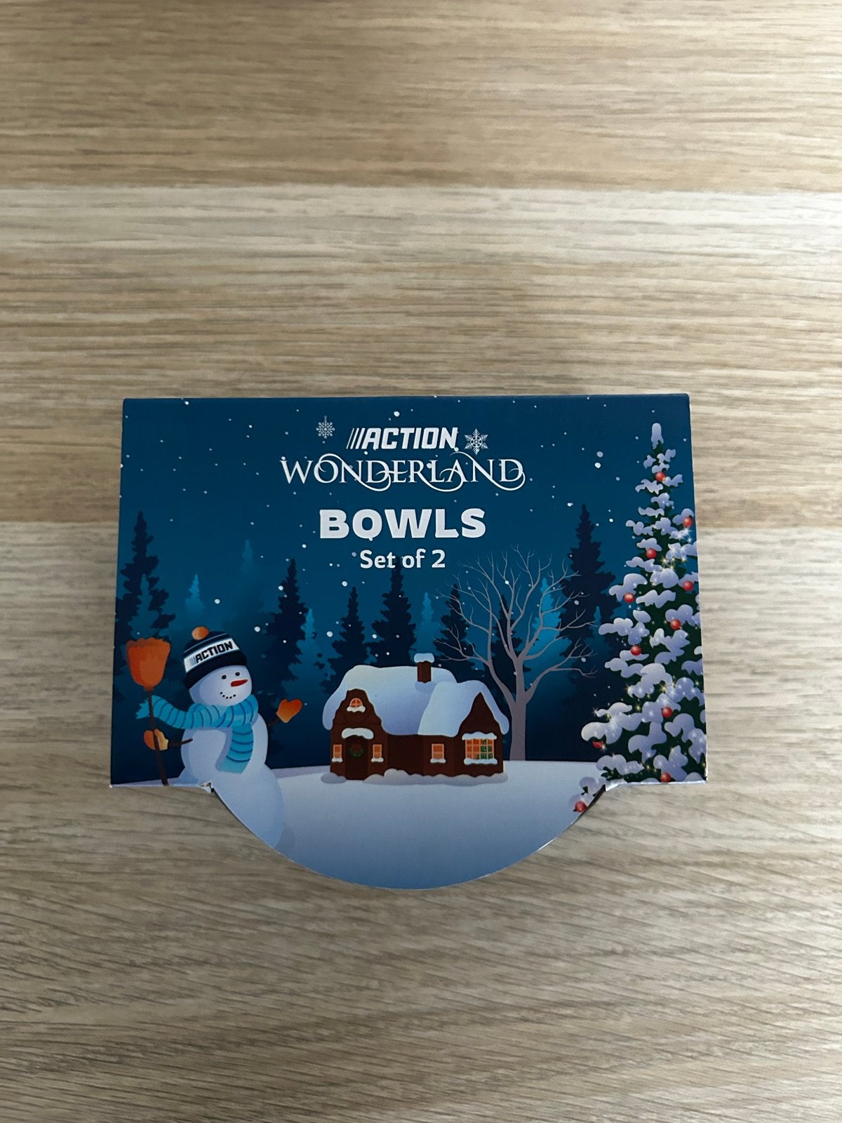 Action Wonderland Schaaltjes - Set van 2, Overige typen, Ophalen of Verzenden, Zo goed als nieuw, Zwart