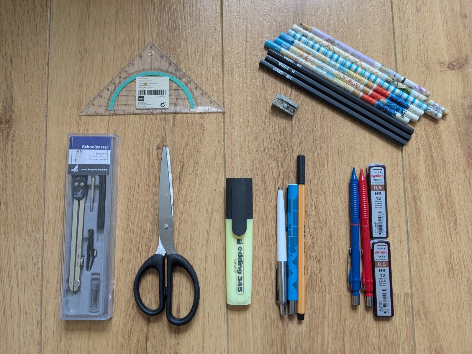 Schoolspullen pakket 2, Diversen, Ophalen, Gebruikt