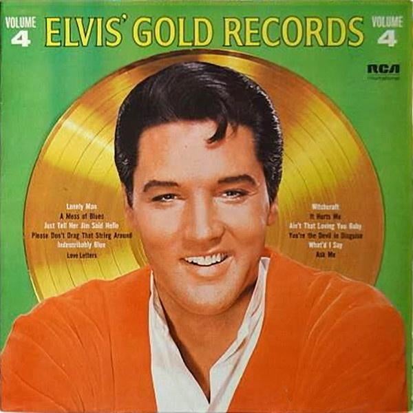 LP - Elvis Presley ‎– Elvis' Gold Records - Volume 4, Gebruikt, 1980 - 1989, Ophalen of Verzenden, Poprock