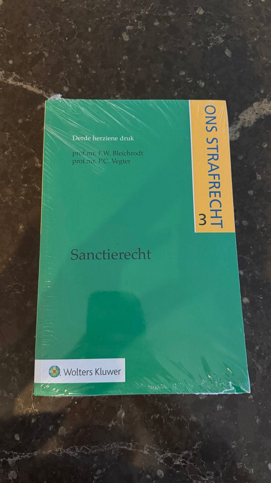 Sanctierecht – Bleichrodt & Vegter (3e herziene druk) – Nieu, Ophalen of Verzenden, Gamma, Nieuw, WO