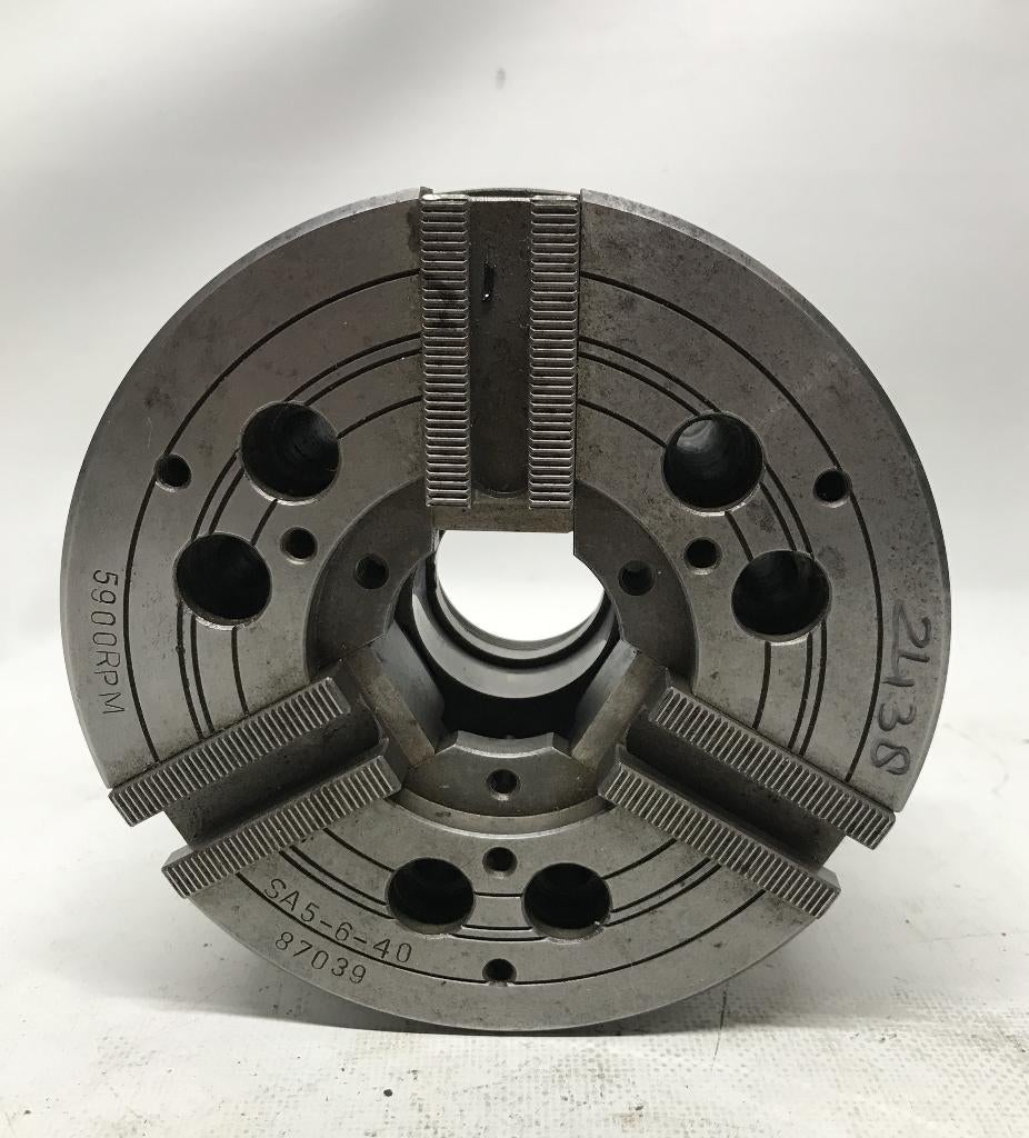 Hydraulische 3 klauw, Ø165 mm, met bekken, Doe-het-zelf en Verbouw, Draaibanken, Ophalen, Gebruikt, Onderdeel, Minder dan 500 mm
