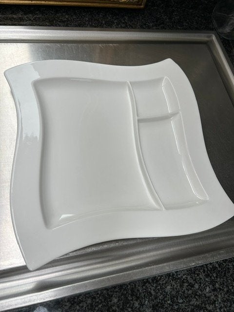 NewWave Grill bord Villeroy & Boch - 33 x 33 cm, Villeroy & Boch, Ophalen of Verzenden, Zo goed als nieuw, Bord(en)