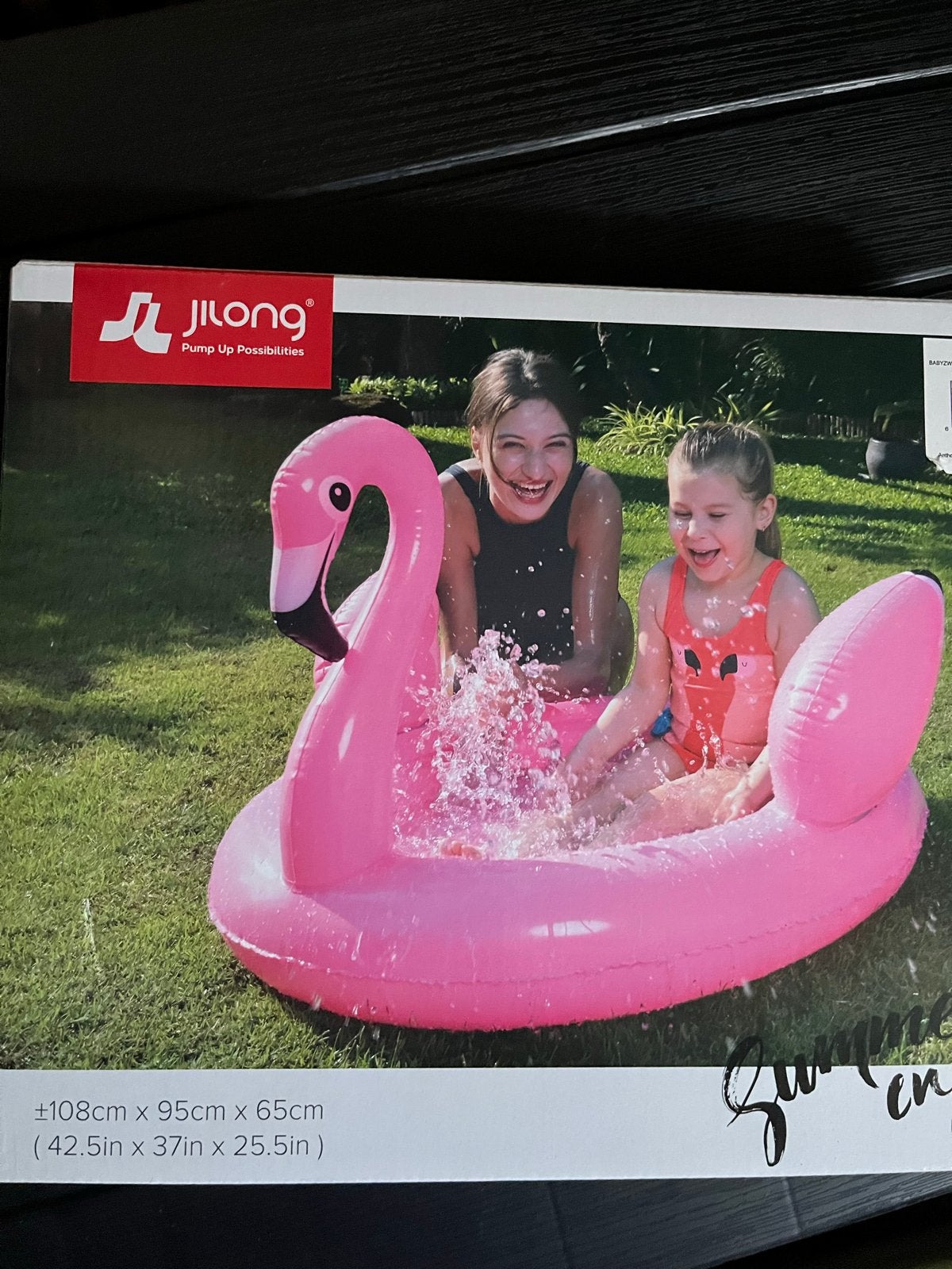 Opblaasbaar Flamingo Zwembadje - Nieuw, Kinderen en Baby's, Speelgoed | Buiten | Opblaasfiguren, Ophalen of Verzenden, Nieuw