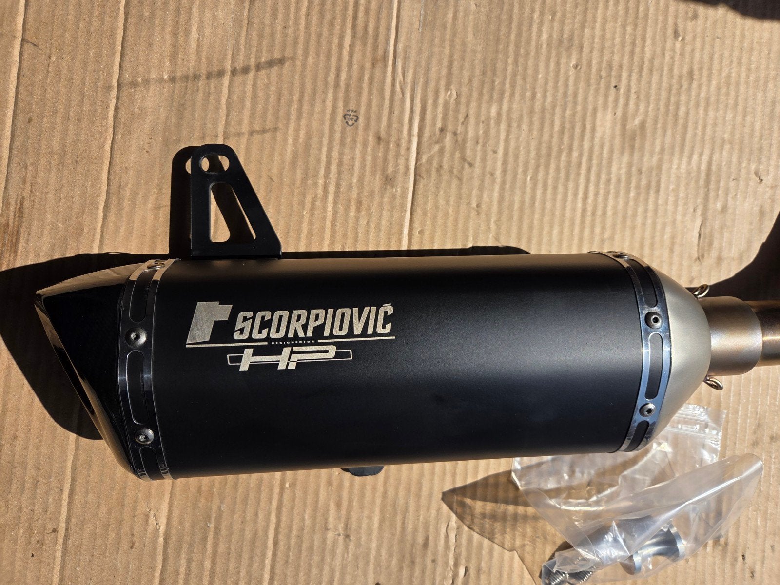 Vespa gts 300 sportuitlaat zgan., Ophalen of Verzenden