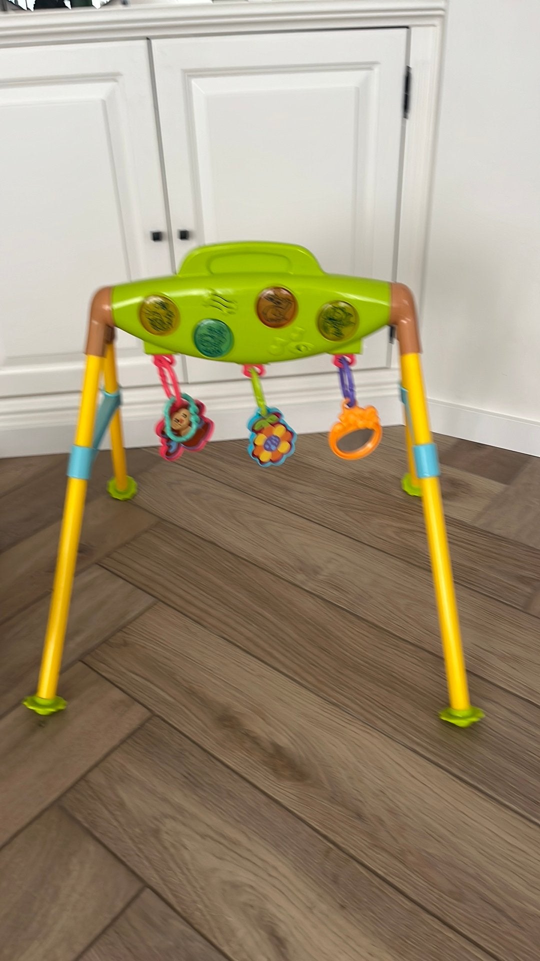 Elektronische babygym, Ophalen of Verzenden, Zo goed als nieuw, Babygym, Met geluid