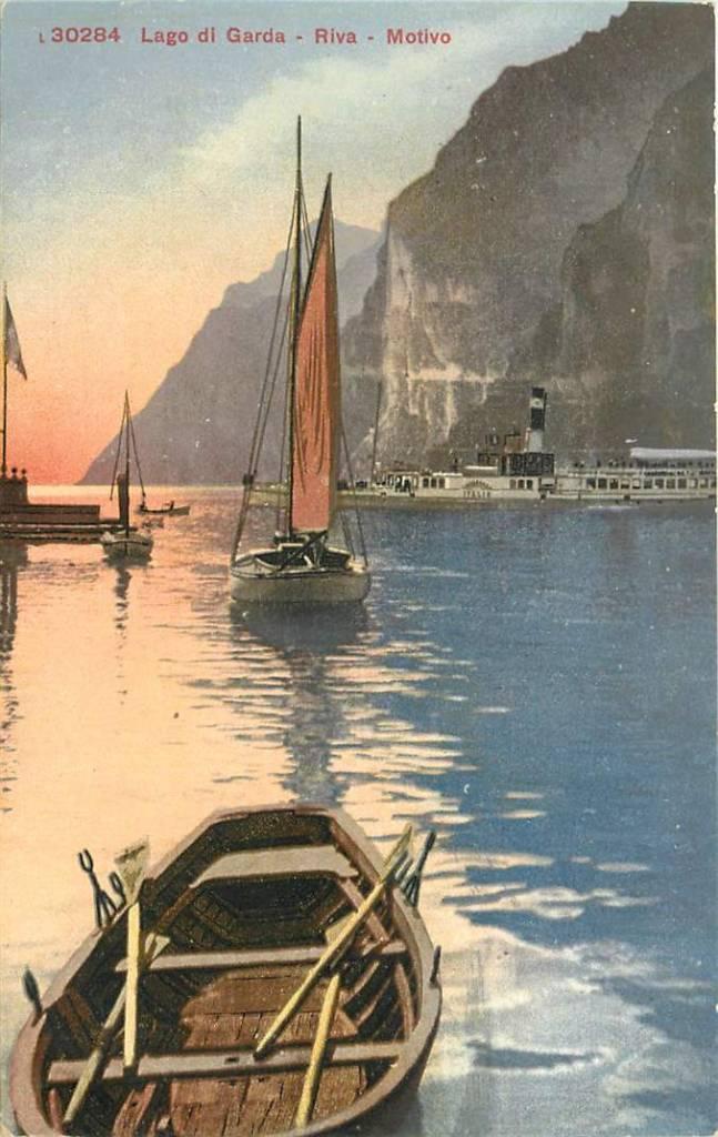 381-425-021 Lago di Garda Riva Motivo, Verzenden, Voor 1920, Frankrijk