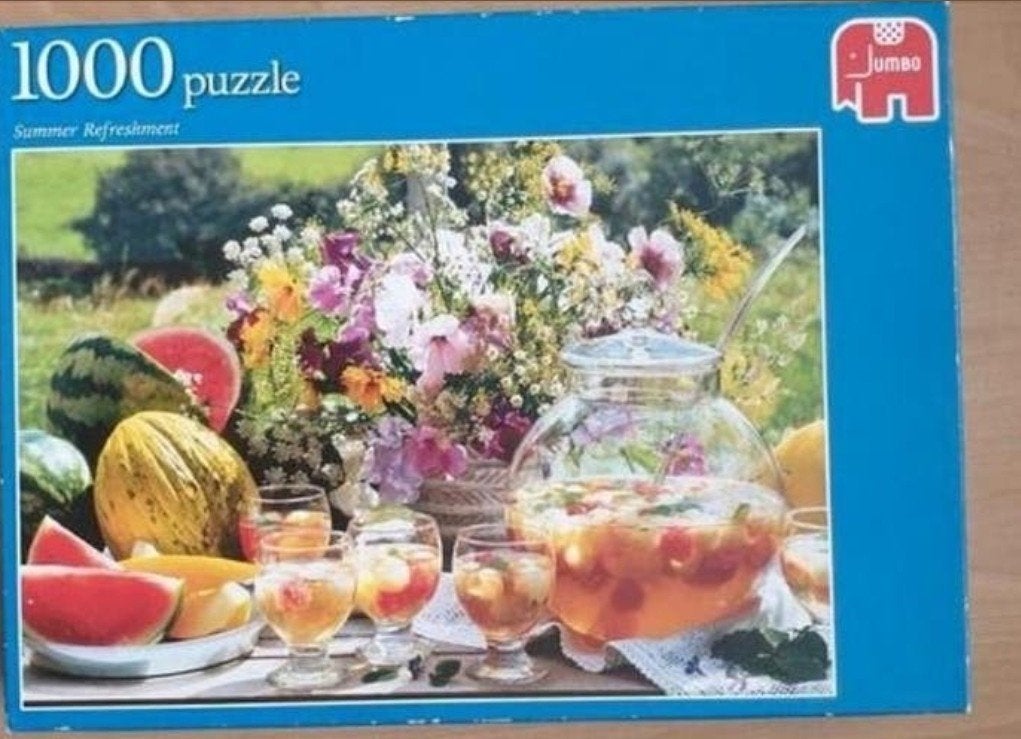Puzzel Jumbo 1000stk. Summer Refreshment, Ophalen of Verzenden, 500 t/m 1500 stukjes