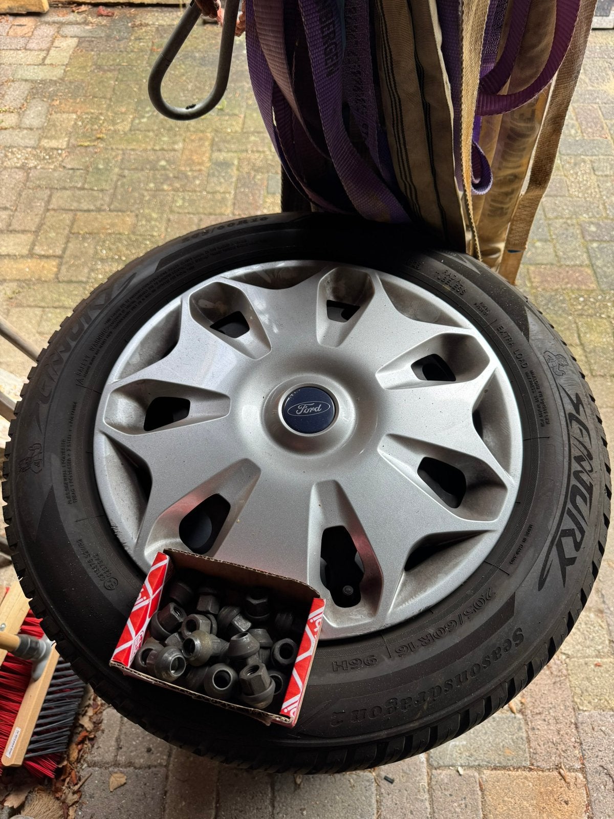 Ford velgen met all seasons, Auto-onderdelen, Ophalen, Bestelwagen, 16 inch, Banden en Velgen
