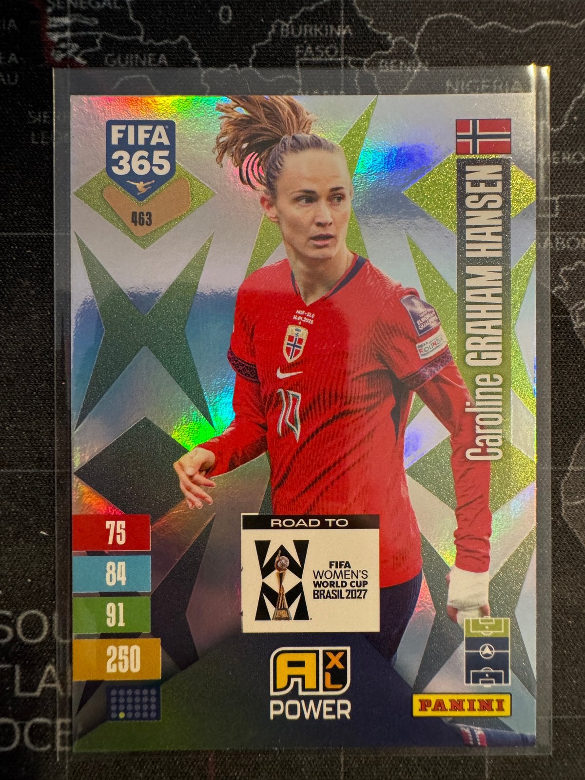 Panini FIFA 365 2027 Caroline Graham Hansen Nordic #463, Ophalen of Verzenden, Nieuw, Buitenlandse clubs, Spelerskaart