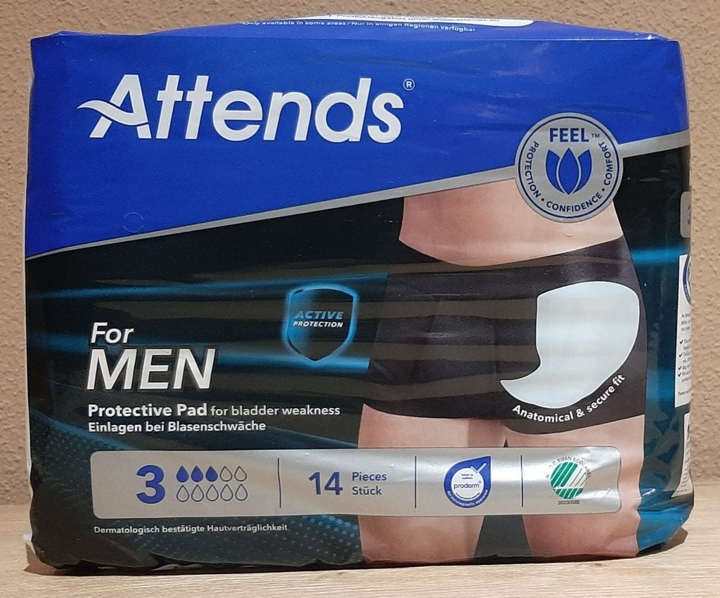 Attends For Men - absorberende inleggers, Ophalen of Verzenden, Nieuw