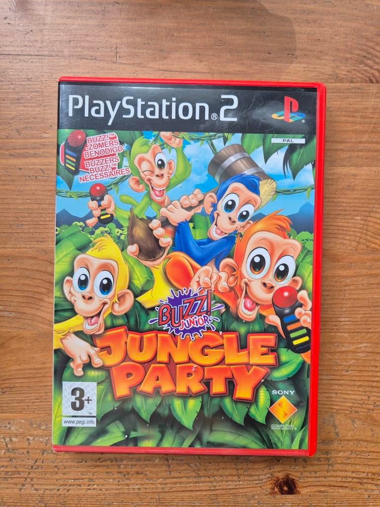 PS2 spel buzz junior jungle party playstation 2, Ophalen of Verzenden, Vanaf 3 jaar