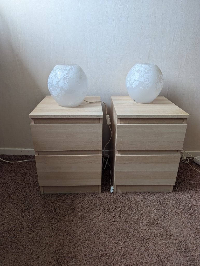 Nachtkastjes, Ophalen, Gebruikt, Minder dan 45 cm, Minder dan 55 cm