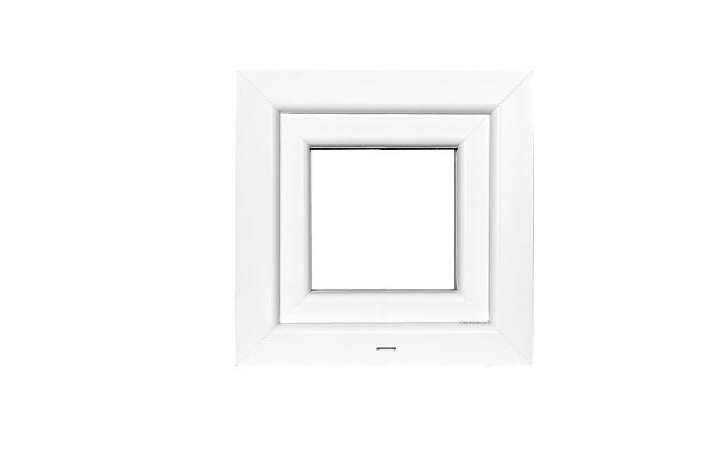 Kunststof Kozijn KIEP B37 H37cm Wit, Niet ingevuld, Kunststof, Raamkozijn, Niet ingevuld